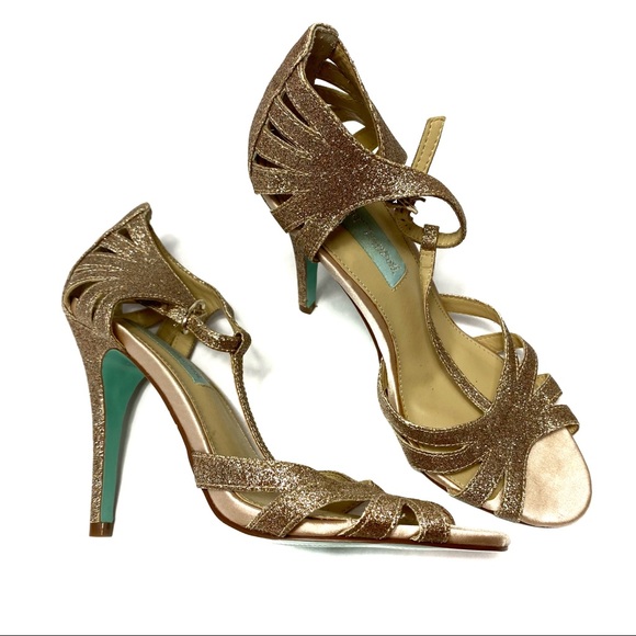 Betsey Johnson Shoes - Betsey Johnson glitter heels